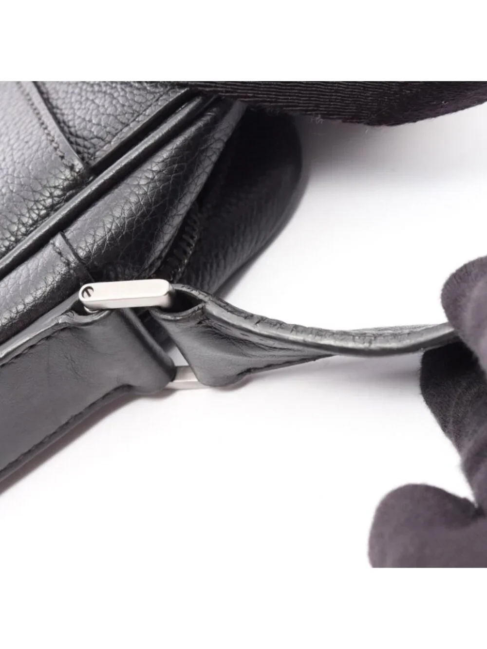 Prada Shoulder Bag Toro Nero Leather